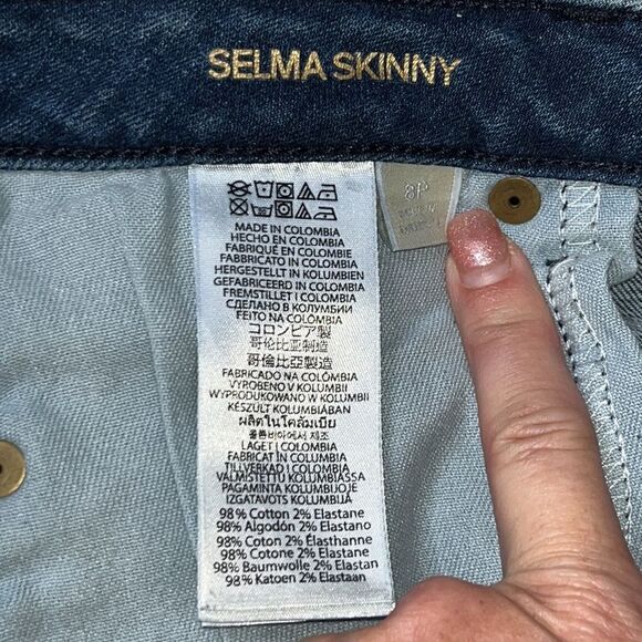 Michael Kors Selma Skinny Jeans Size 8P - Picture 7 of 8